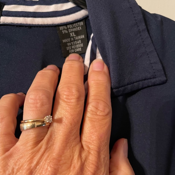 Byron Nelson Men's Navy Blue Polo Golf Shirt XL - Picture 3 of 6